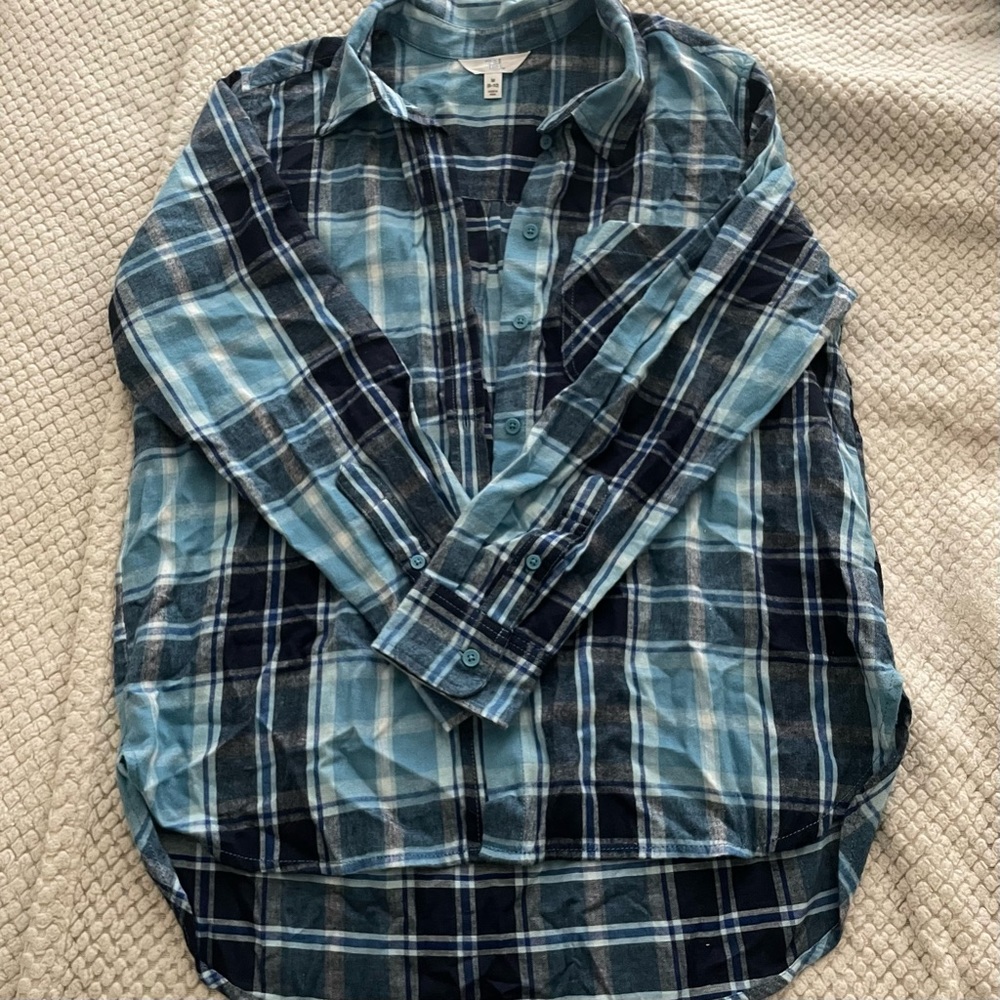 blue flannel
